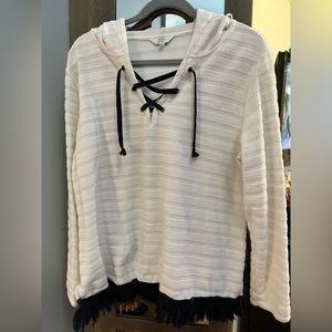 CROWN AND IVY sailor pullover! Cutest to set sail!! ⚓️